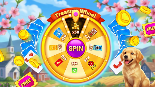 Solitaire TriPeaks: Farm Idle ekran görüntüsü