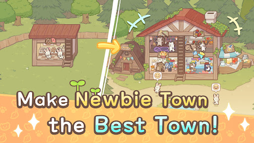 Welcome! Otter Town: cute game ekran görüntüsü