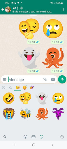 Emoji mix wasticker emojimix ekran görüntüsü