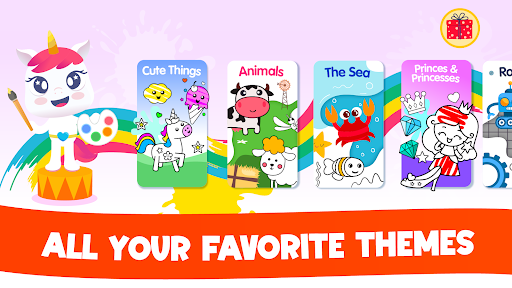 Girls Coloring Book Magic ekran görüntüsü