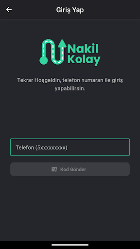Nakil Kolay ekran görüntüsü