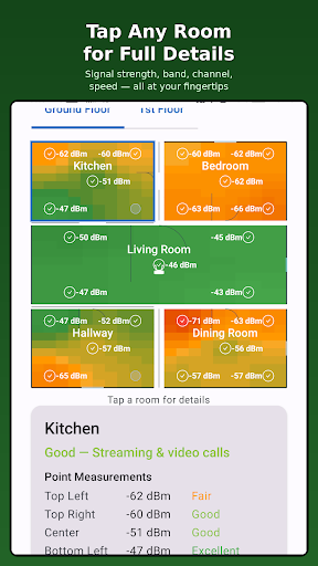 WiFi Heatmap - Signal Map ekran görüntüsü