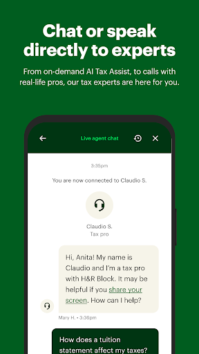 H&R Block Tax Prep: File Taxes ekran görüntüsü