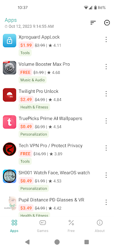 AppsOnSale - Apps & games sale ekran görüntüsü