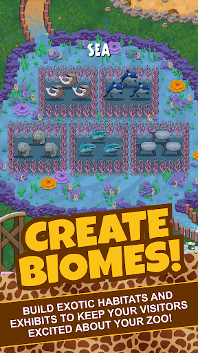 Idle Tap Zoo: Tap, Build & Upg ekran görüntüsü