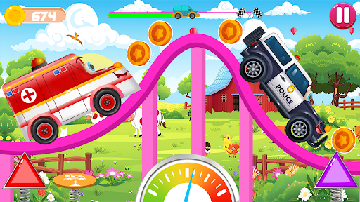 Kids Car Repair Auto Race Game ekran görüntüsü