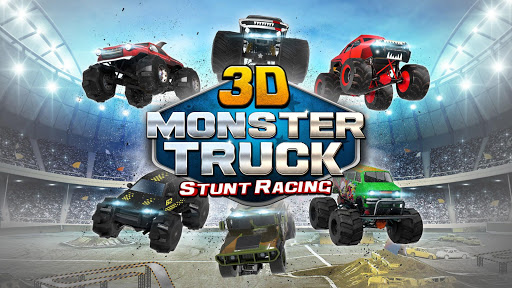 3D Monster Truck Parking Game ekran görüntüsü