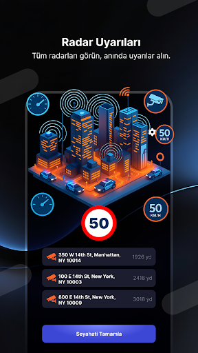 Radar GO-X: HUD, GPS,Haritalar ekran görüntüsü