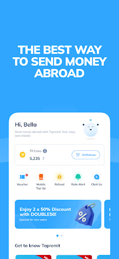 Topremit: Money Transfer ekran görüntüsü