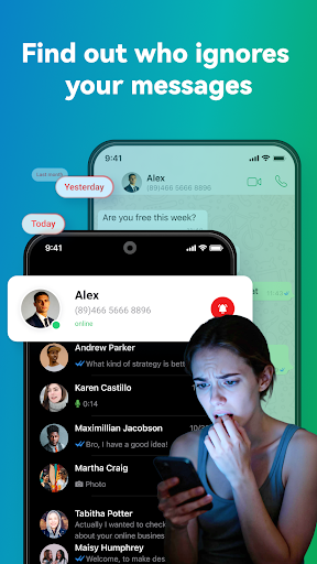 WeLastseen: Chat App tracker ekran görüntüsü