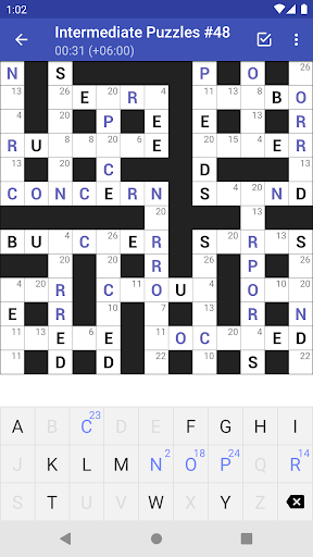 Codeword Puzzles (Crosswords) ekran görüntüsü