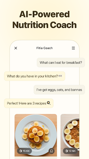 Fitia: Calorie Counter & Plans ekran görüntüsü
