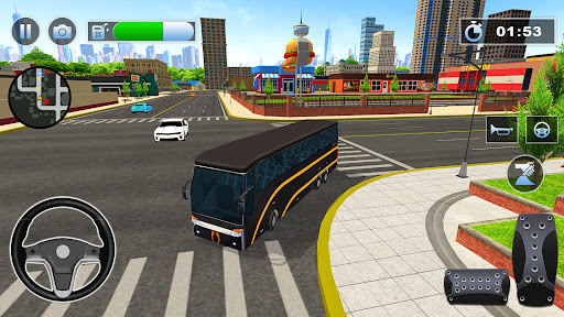 Bus Simulator : 3D Bus Games ekran görüntüsü