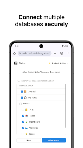 Instant Note for Notion ekran görüntüsü