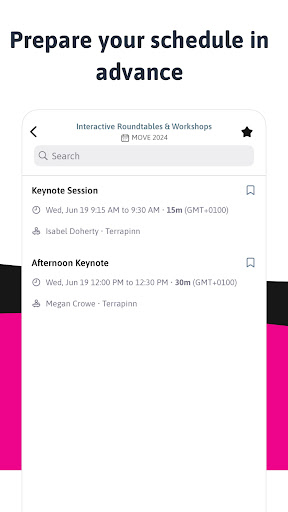 MOVE events ekran görüntüsü