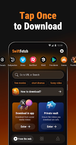 Swift Fetch - Video Downloader ekran görüntüsü
