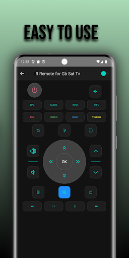 Remote for GbSat tv ekran görüntüsü