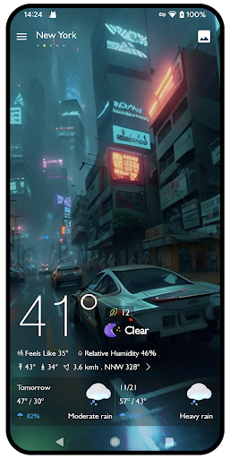 Live Weather Forecast : VR ekran görüntüsü