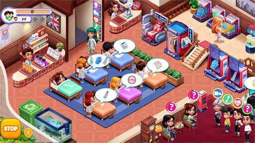 Hospital Story:Clinic Game ekran görüntüsü