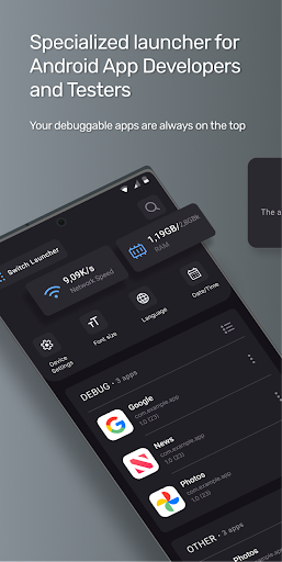 Android Developer Launcher ekran görüntüsü