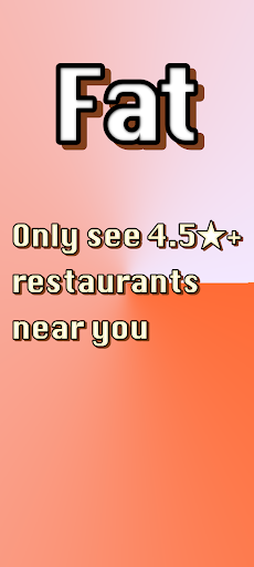 Fat: 4.5+ Star Restaurants ekran görüntüsü