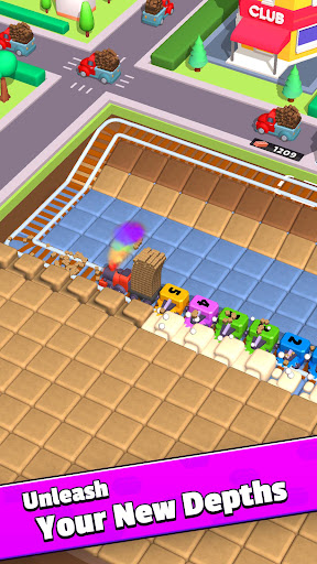 Train Digger - Idle Game ekran görüntüsü