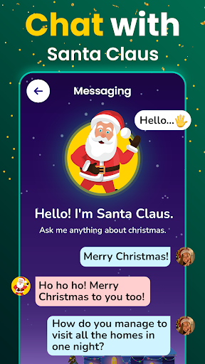 Santa Video Call - Audio Chat ekran görüntüsü