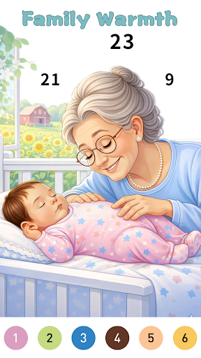 Cradle Color By Number ekran görüntüsü