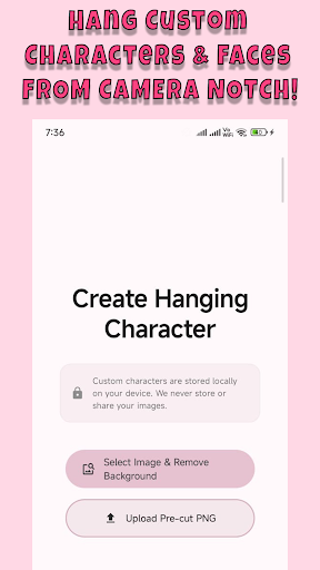 Yumo: Status Bar & Notch Pets ekran görüntüsü