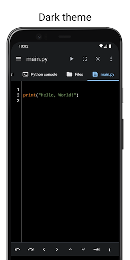 PyCode - IDE for Python ekran görüntüsü