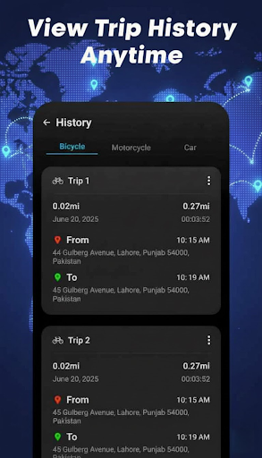 GPS Hız Göstergesi & İzleyici ekran görüntüsü