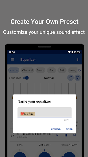 EQ+ Ekolayzer Bas Güçlendirici ekran görüntüsü