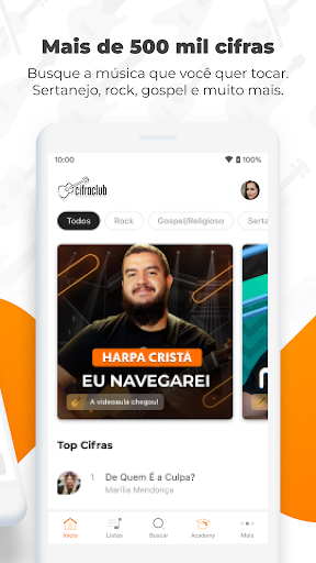 Cifra Club ekran görüntüsü
