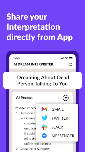 Dream Meaning Interpreter App ekran görüntüsü