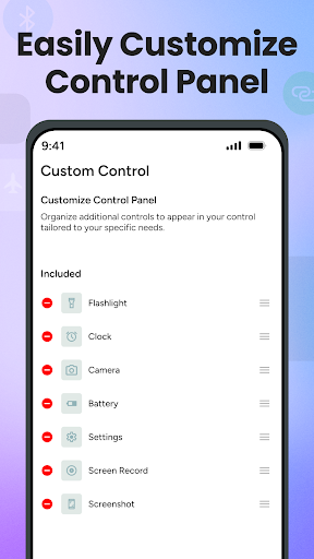 Control Panel Plus - Center ekran görüntüsü