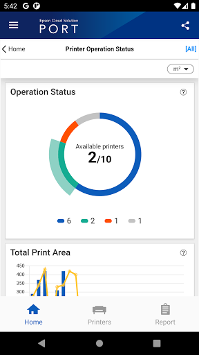 Epson Cloud Solution PORT ekran görüntüsü