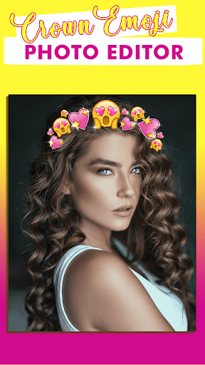 Fotograf Düzenleyici Emoji Taç ekran görüntüsü