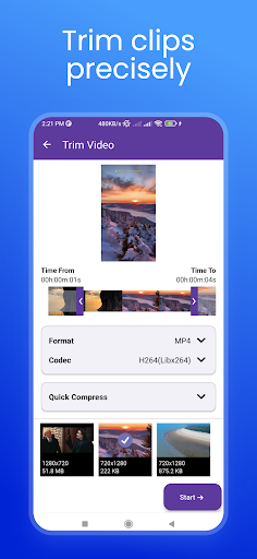 Video Compressor: Shrink Video ekran görüntüsü