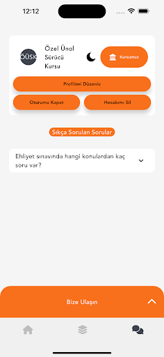 Ünal Sürücü Kursu ekran görüntüsü