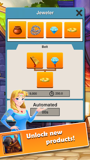 Idle Crafting Kingdom ekran görüntüsü