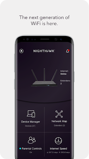 NETGEAR Nighthawk WiFi Router ekran görüntüsü