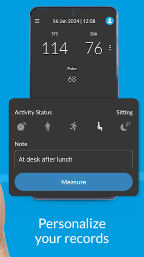 OptiBP Heart Rate & BP Tracker ekran görüntüsü