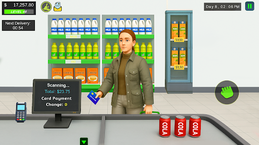 Supermarket Simulator Game ekran görüntüsü
