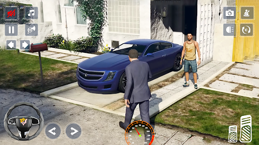 Real School Car Game Driving ekran görüntüsü