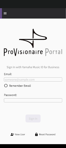 ProVisionaire Portal ekran görüntüsü
