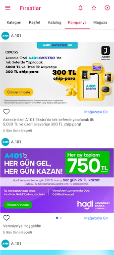 Aktüel Ürünler - Bim A101 Şok ekran görüntüsü