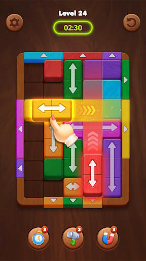 Block Escape Color Puzzle Game ekran görüntüsü