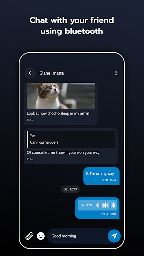 No Internet Chat: Chat with BT ekran görüntüsü