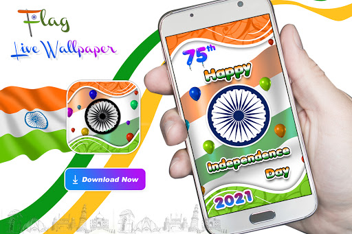 Indian Flag Live Wallpaper ekran görüntüsü