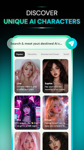 Chatie: AI Chat Assistant ekran görüntüsü